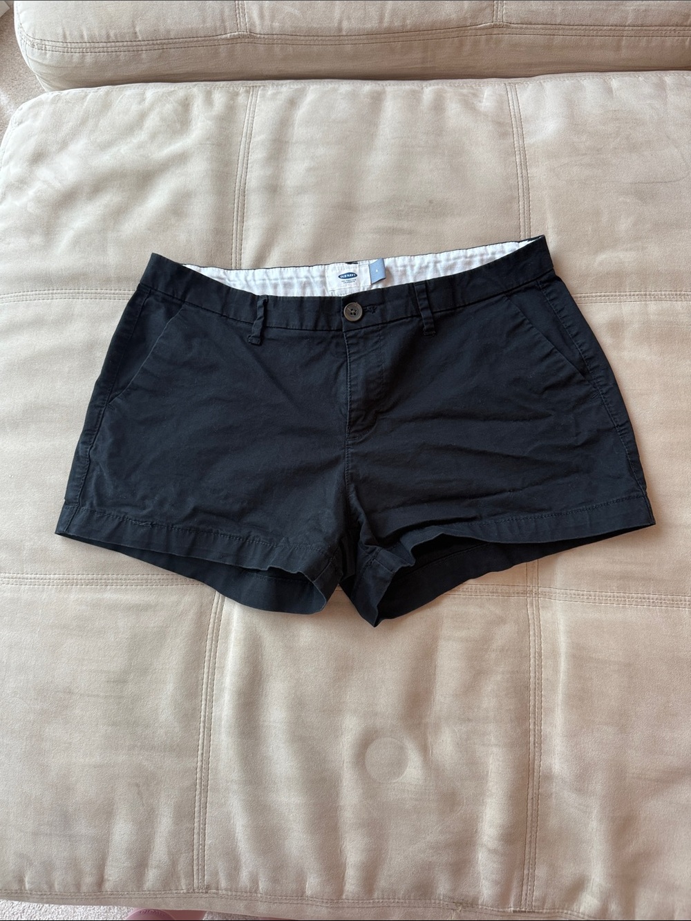 Old Navy Black Low-Rise Casual Shorts
